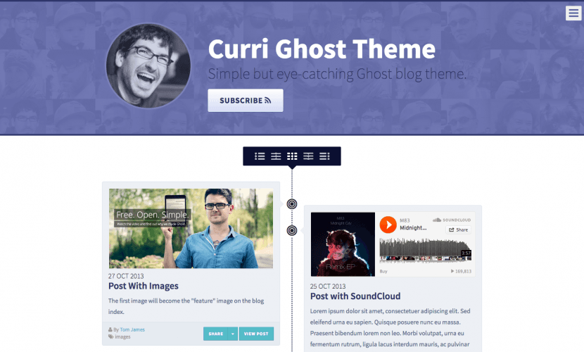 Curri Ghost Theme