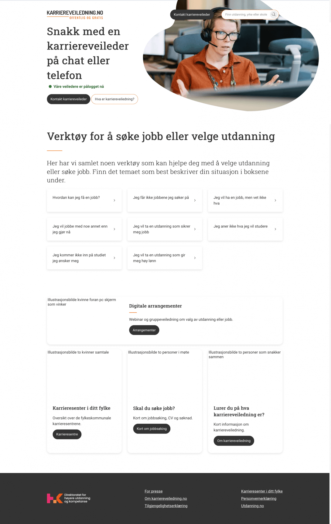karriereveiledning.no