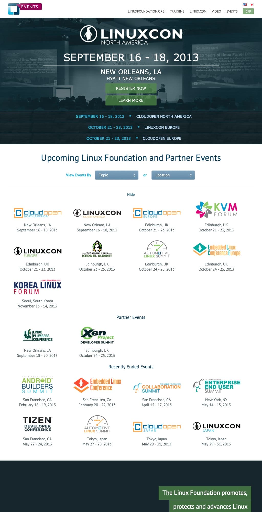 Linux Foundation Events