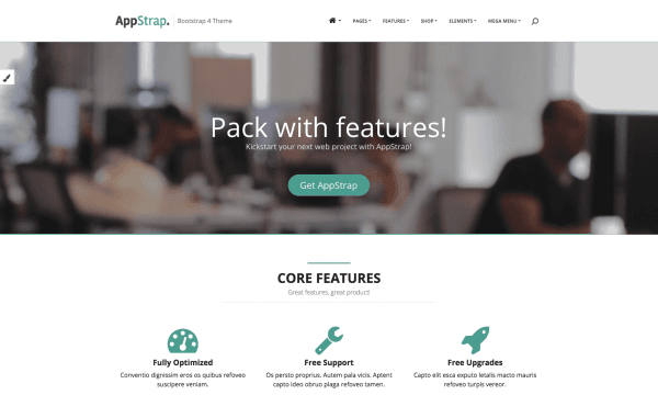 AppStrap Bootstrap Theme