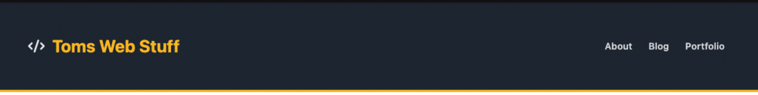 Desktop header