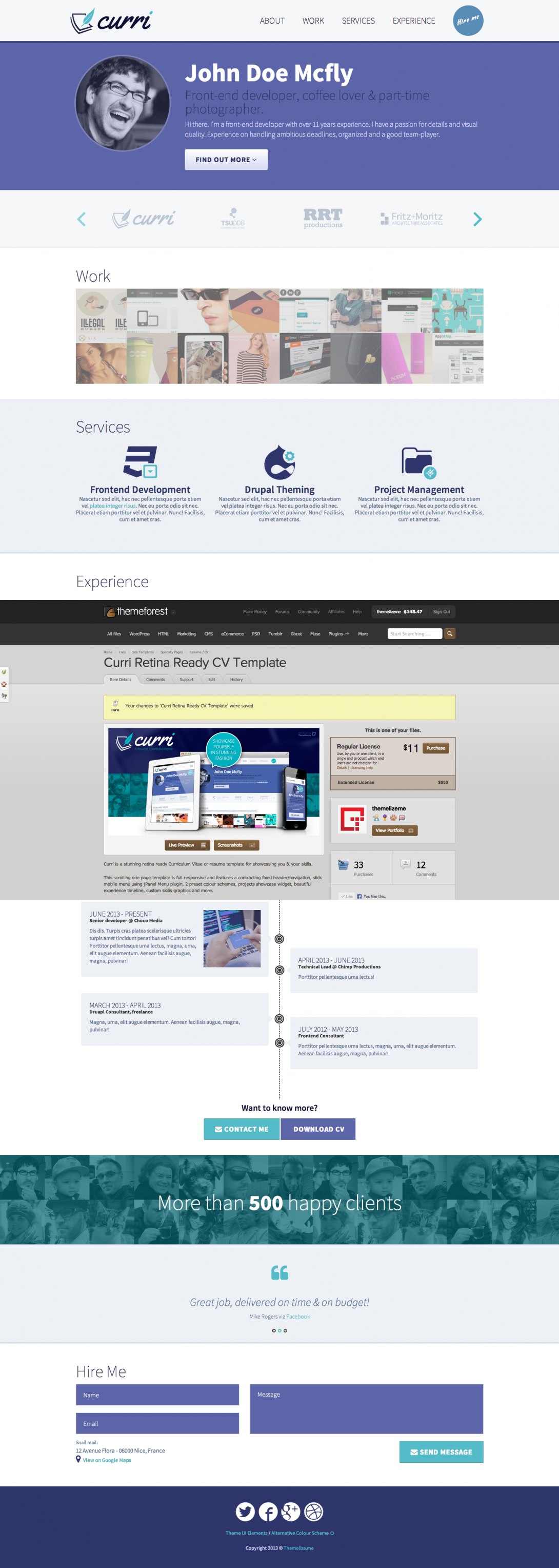 Curri HTML Theme | Toms Web Stuff